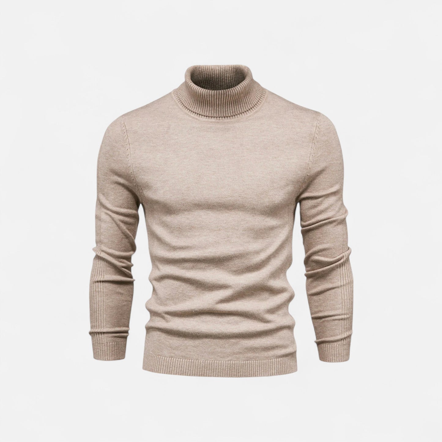 Roselains | Men’s Cotton Turtleneck Sweater