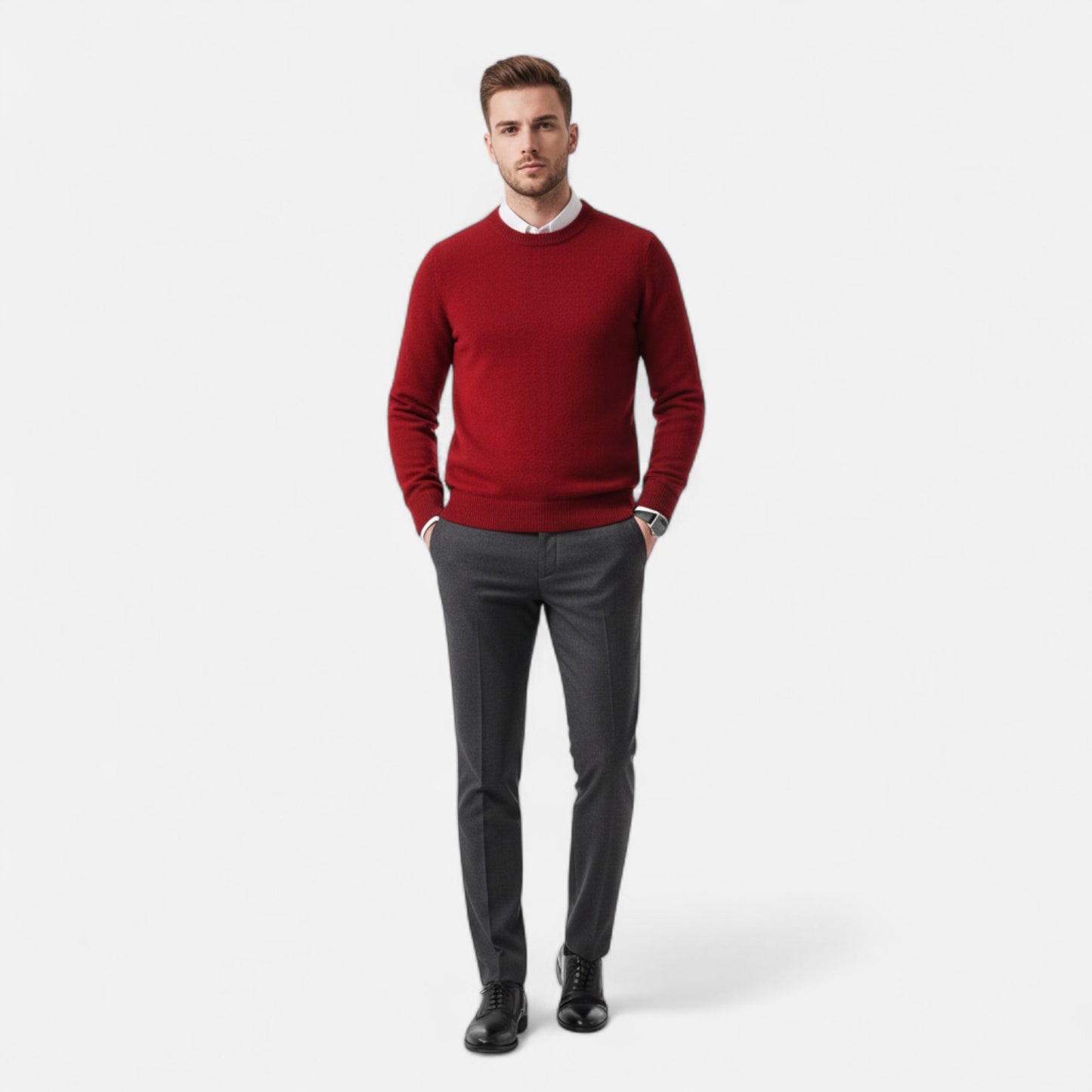 Roselains | Men’s Tailored Classic Sweater