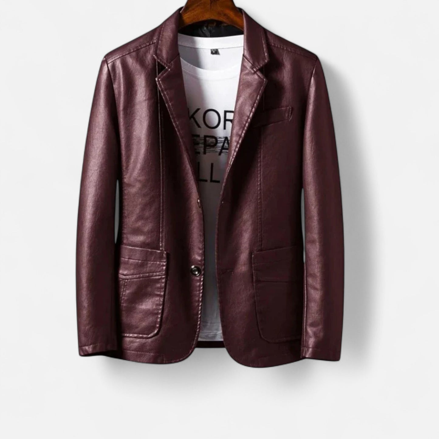 Roselains | Men’s Heritage Leather Jacket