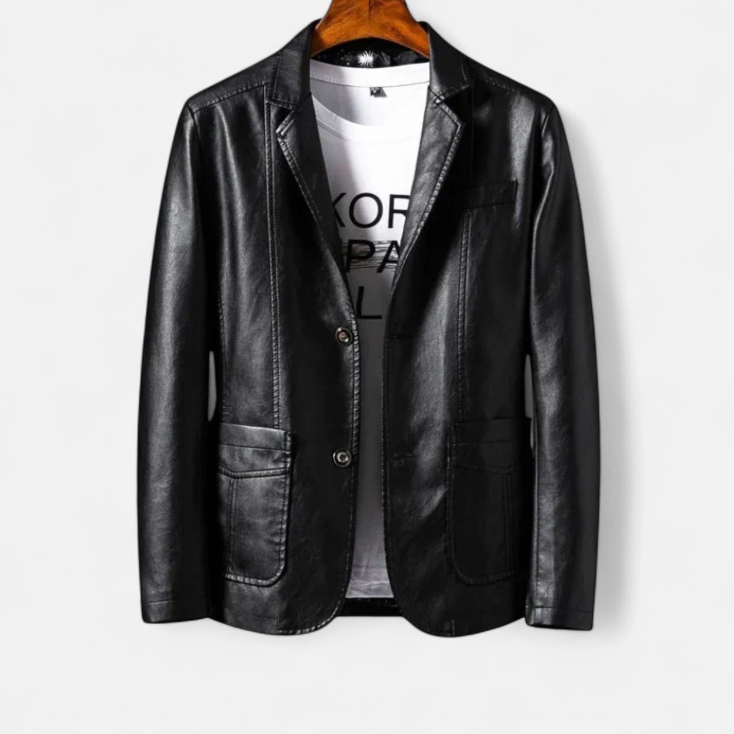 Roselains | Men’s Heritage Leather Jacket