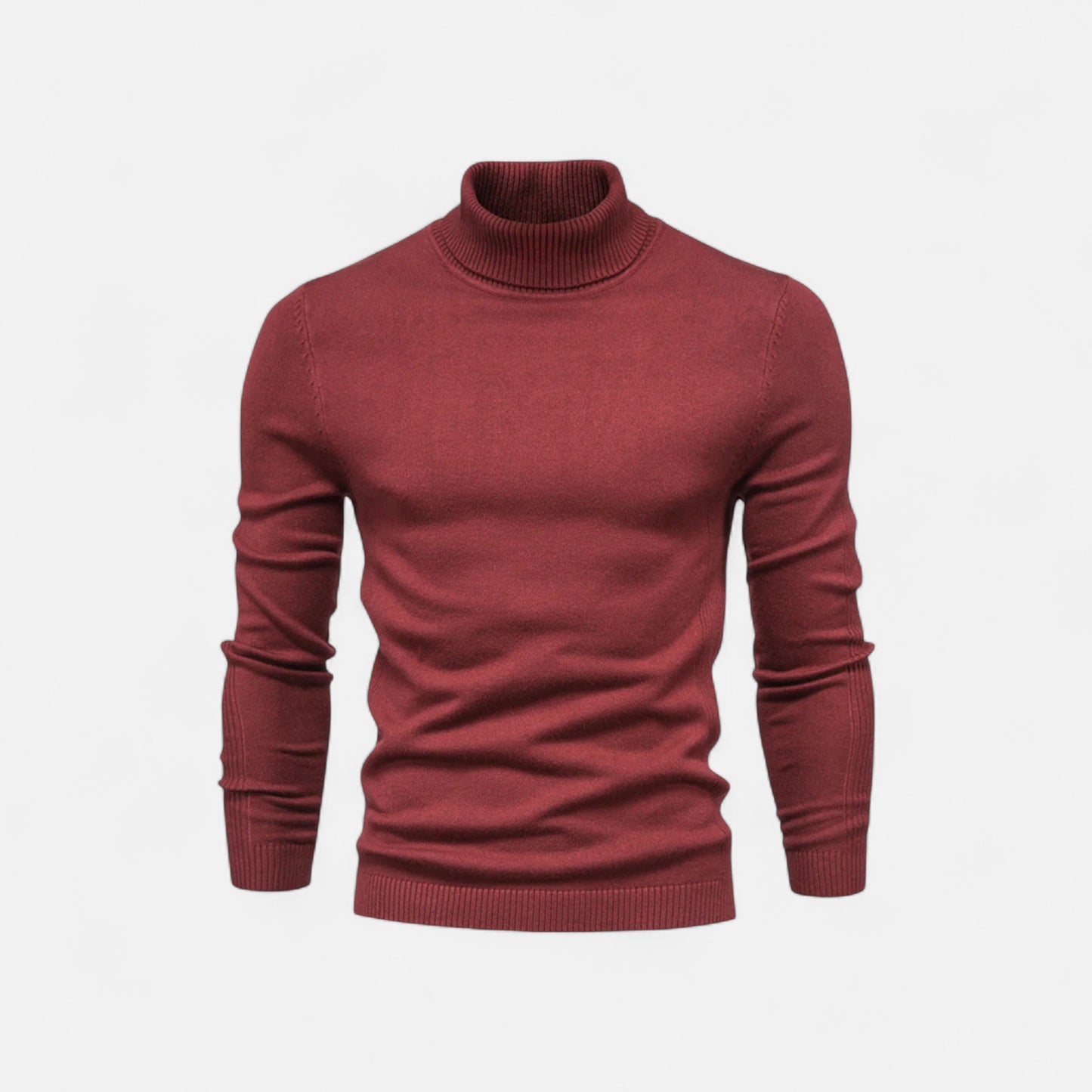 Roselains | Men’s Cotton Turtleneck Sweater