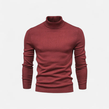 Roselains | Men’s Cotton Turtleneck Sweater