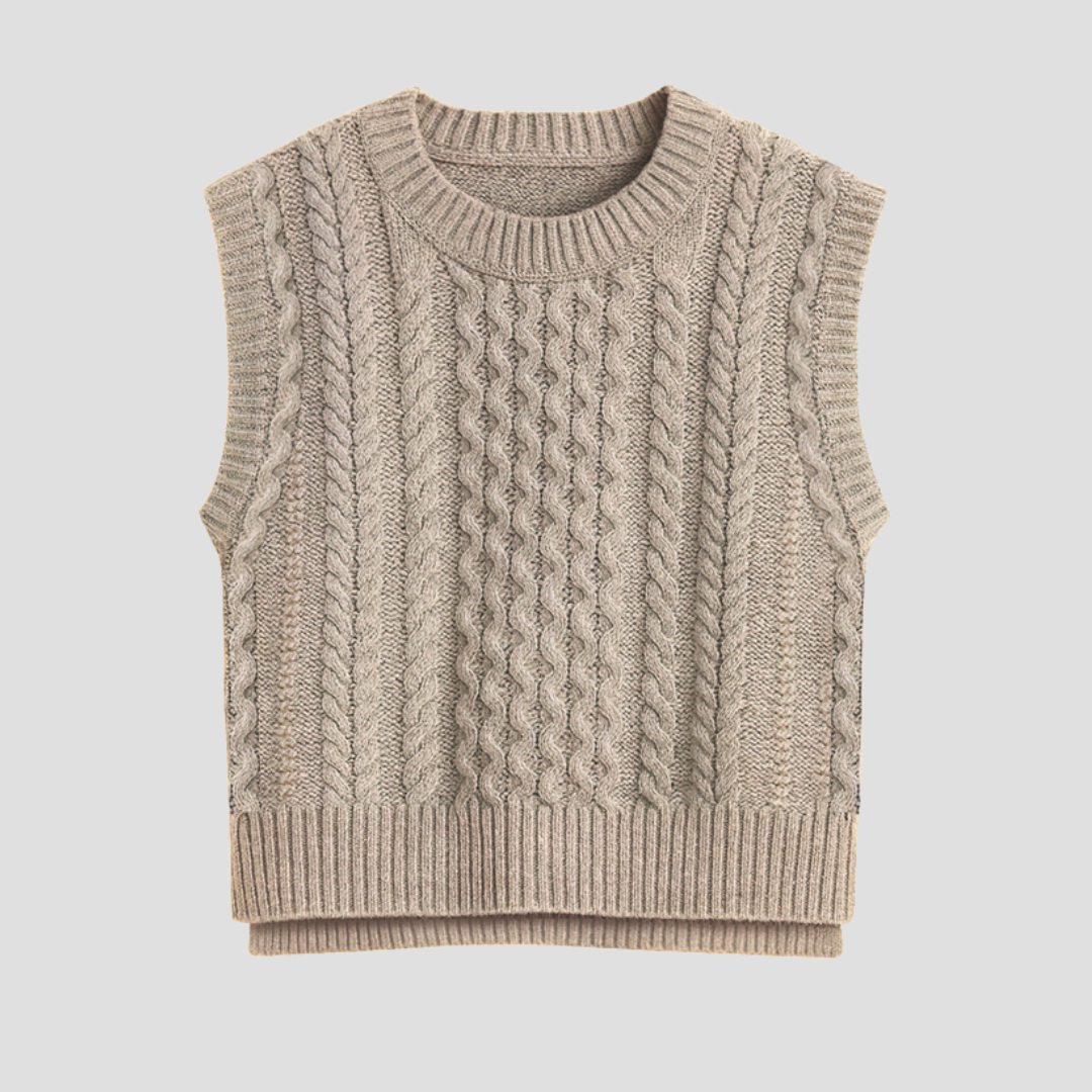 Maud | Knitted Sweater Vest
