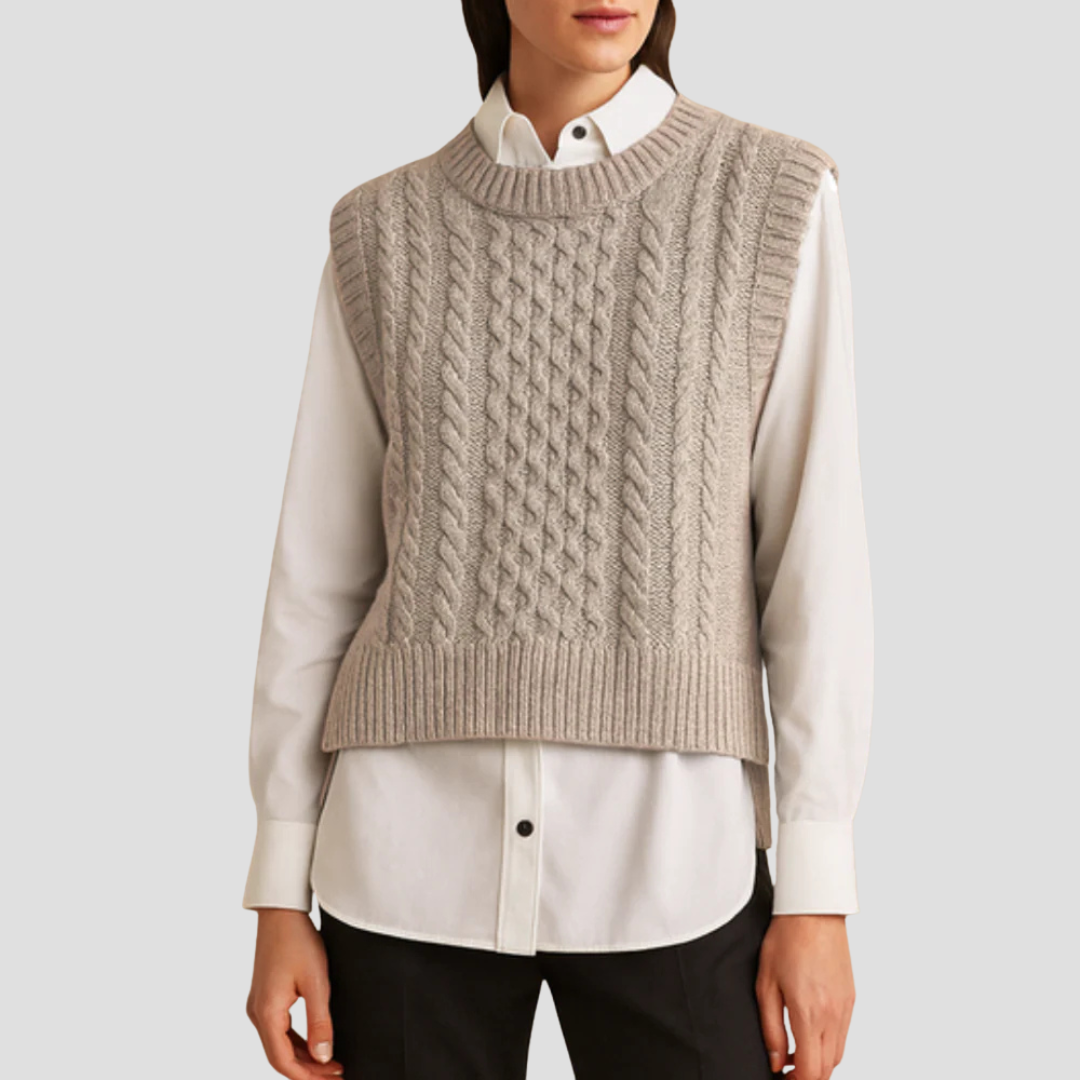 Maud | Knitted Sweater Vest