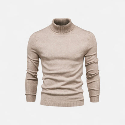 Roselains | Men’s Cotton Turtleneck Sweater
