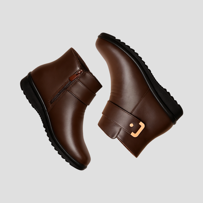 Wendy | Fur-Lined Leather Boots