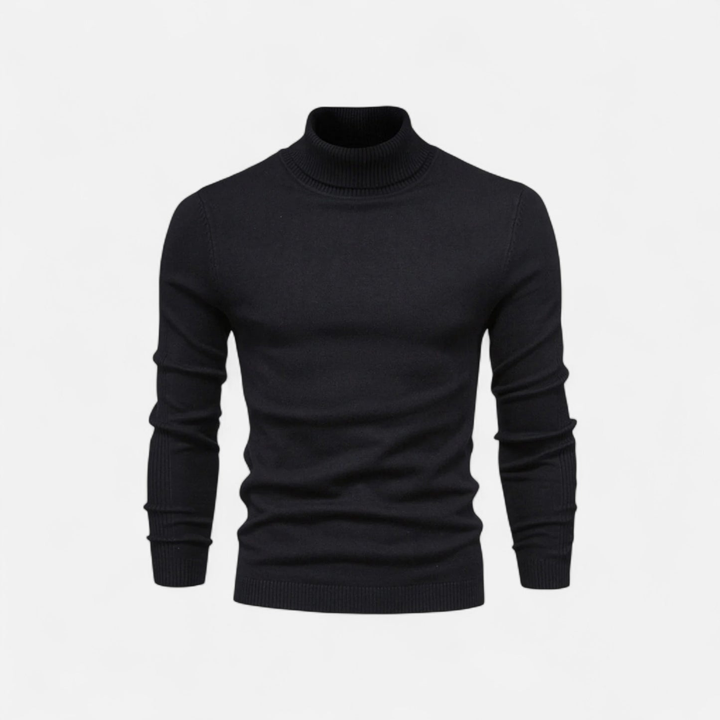 Roselains | Men’s Cotton Turtleneck Sweater