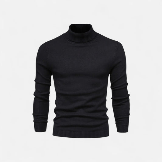 Roselains | Men’s Cotton Turtleneck Sweater