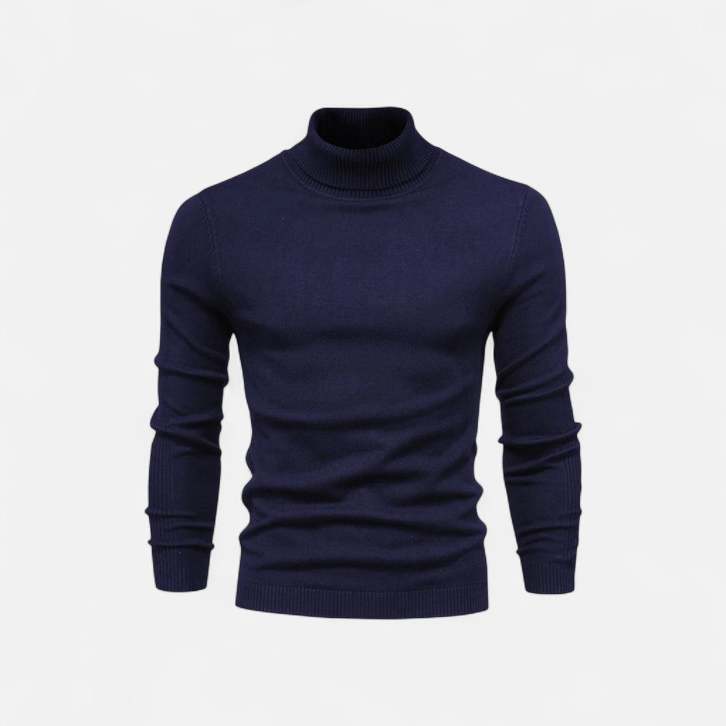 Roselains | Men’s Cotton Turtleneck Sweater