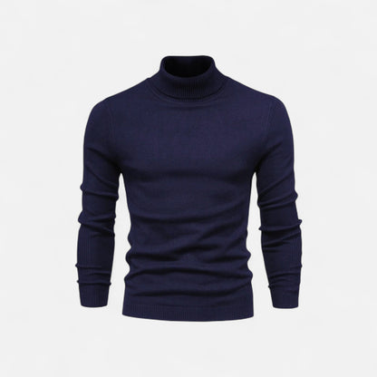 Roselains | Men’s Cotton Turtleneck Sweater