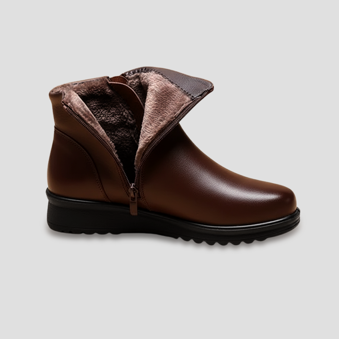 Wendy | Fur-Lined Leather Boots