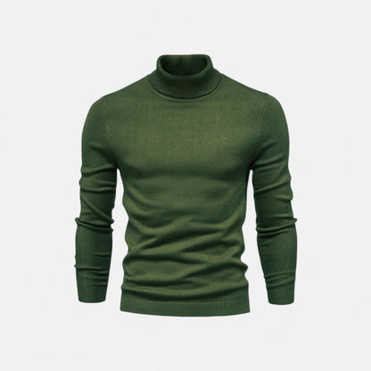 Roselains | Men’s Cotton Turtleneck Sweater
