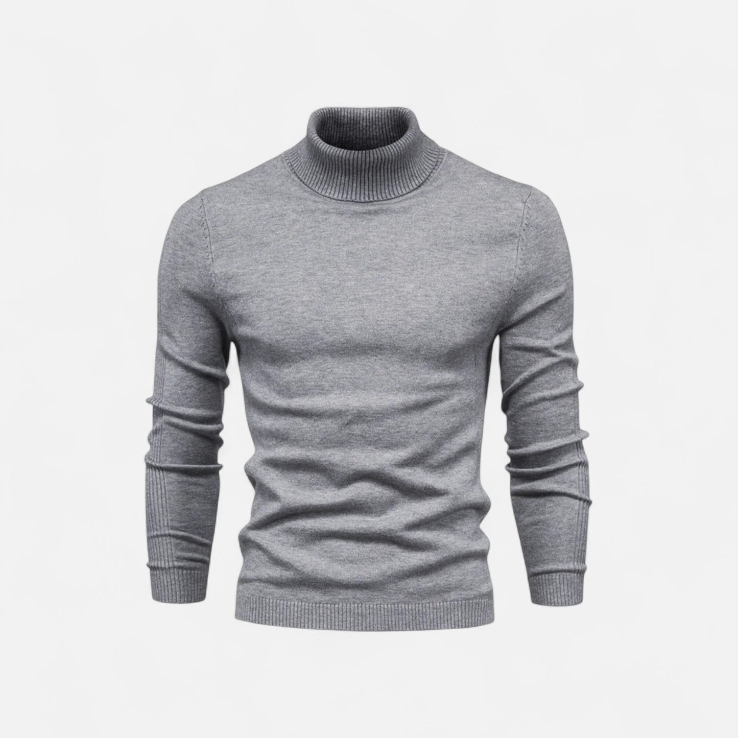 Roselains | Men’s Cotton Turtleneck Sweater