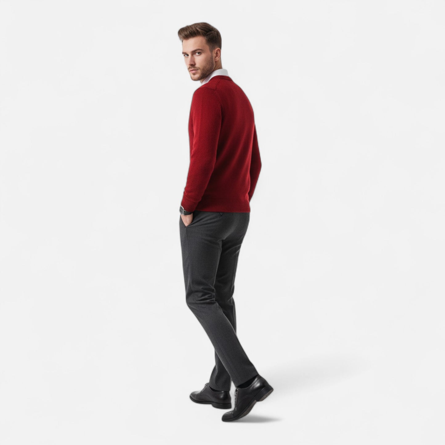Roselains | Men’s Tailored Classic Sweater