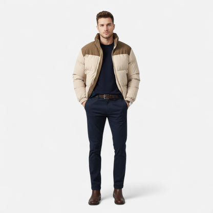Roselains | Men’s Quilted Puffer Jacket