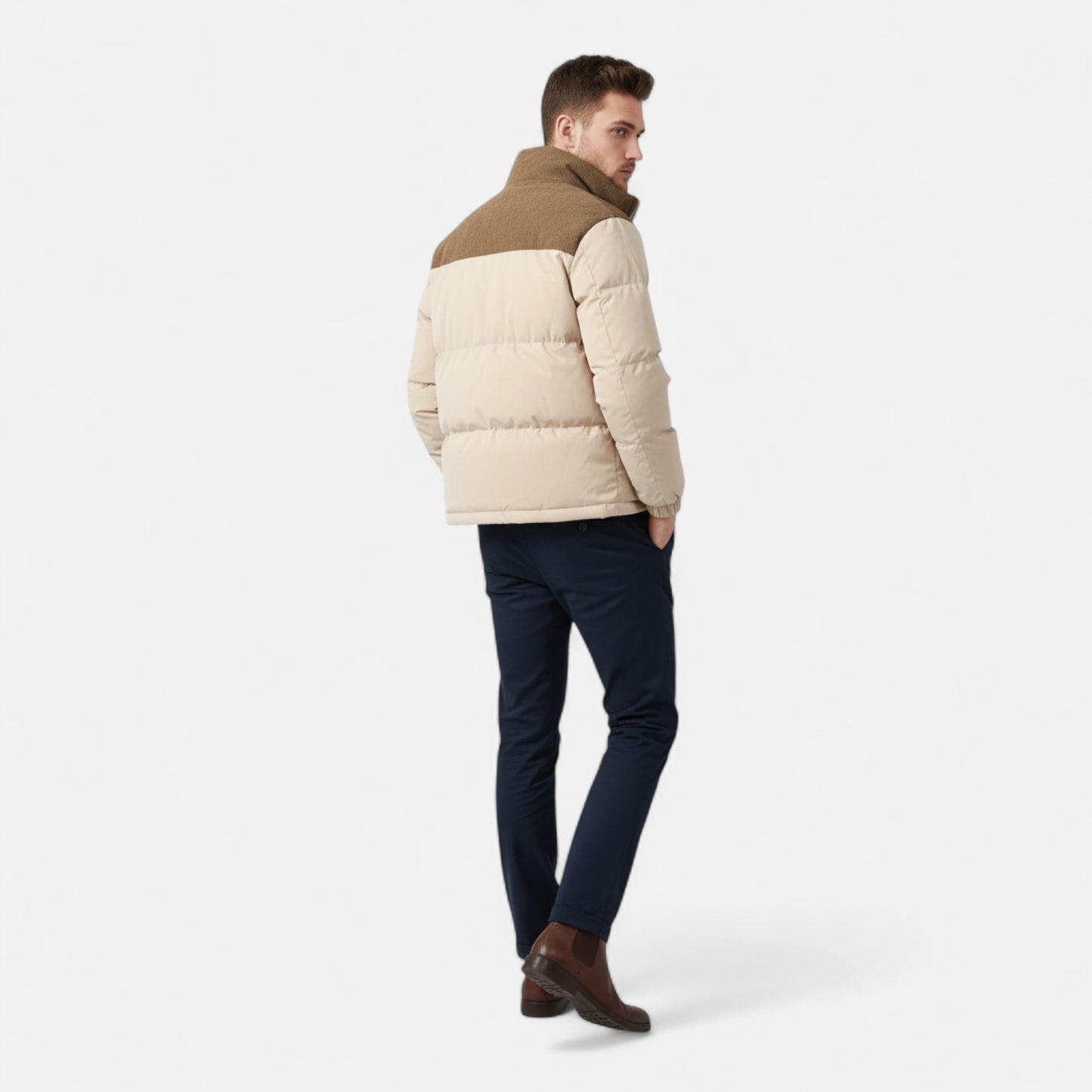 Roselains | Men’s Quilted Puffer Jacket