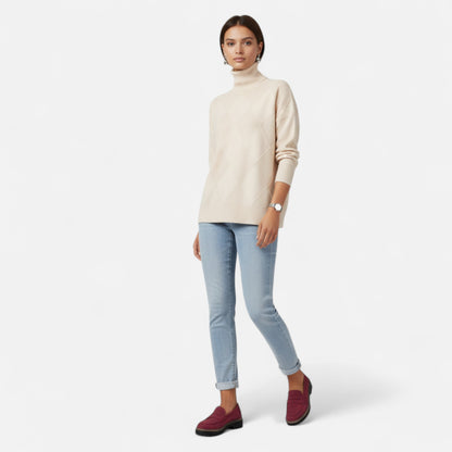 Roselains | Women’s Premium Turtleneck Sweater