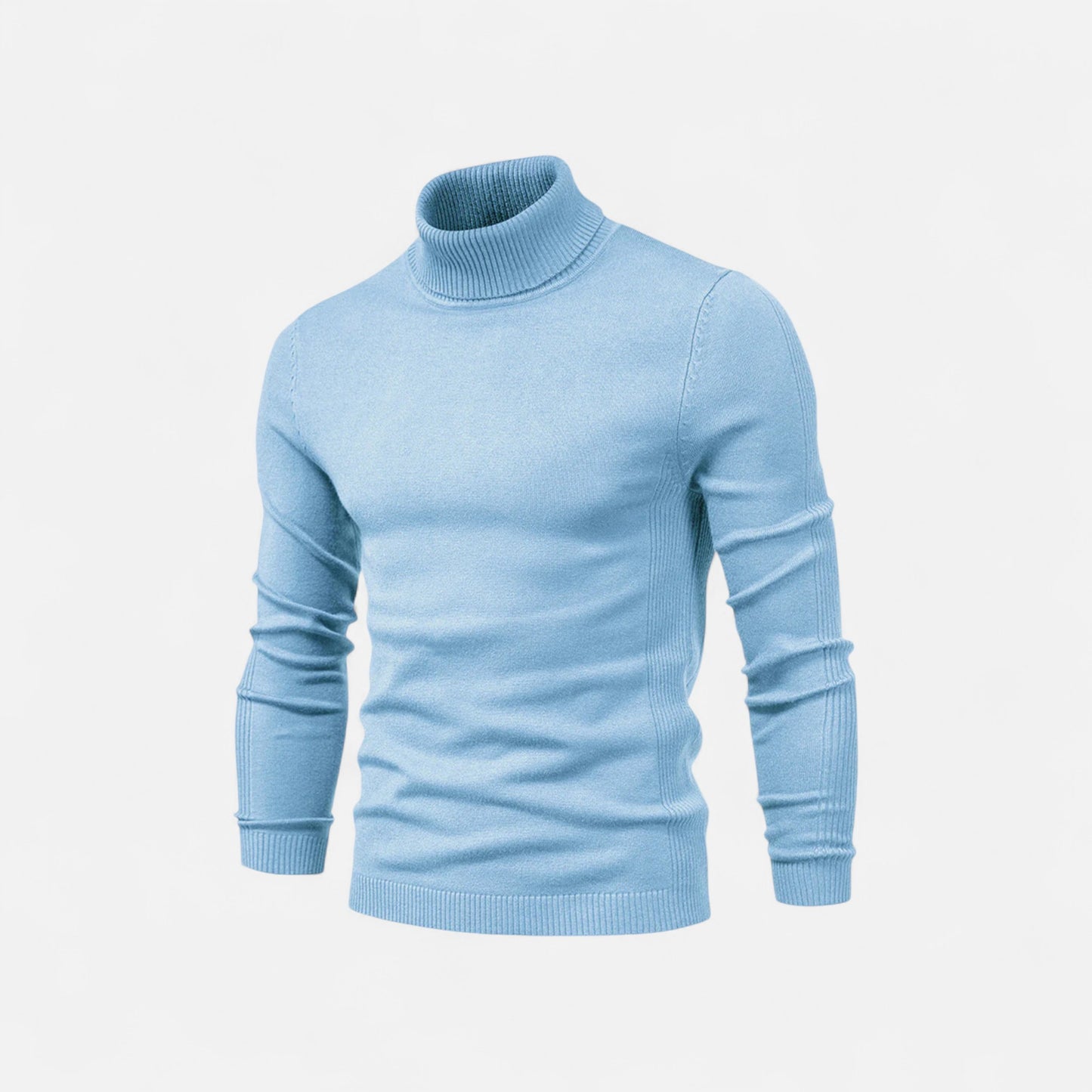 Roselains | Men’s Cotton Turtleneck Sweater