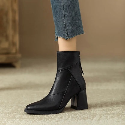 Bella Block Heel Boots