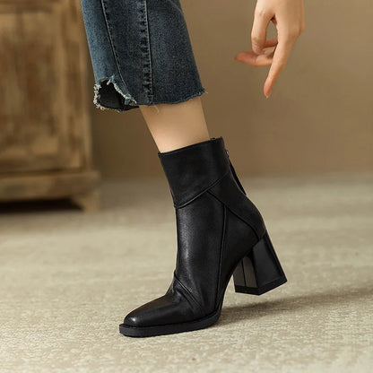 Bella Block Heel Boots