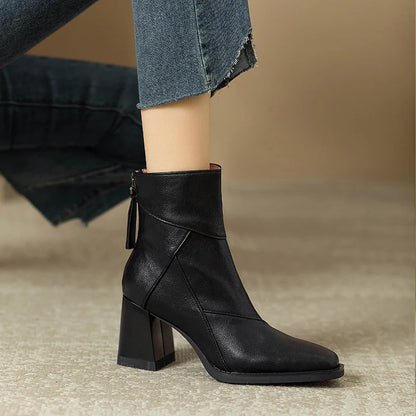 Bella Block Heel Boots