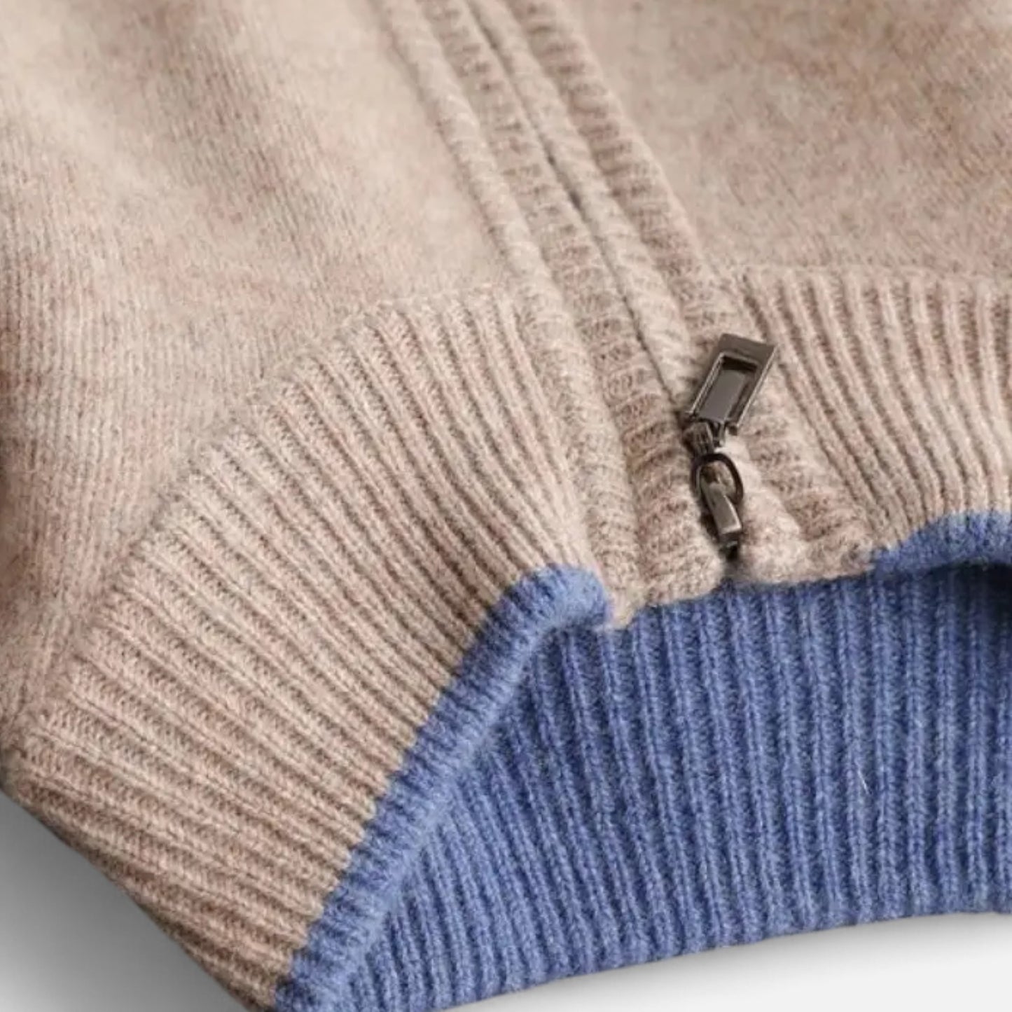 Roselains | Men’s Merino Wool Mock Neck Sweater