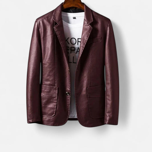 Roselains | Men’s Heritage Leather Jacket