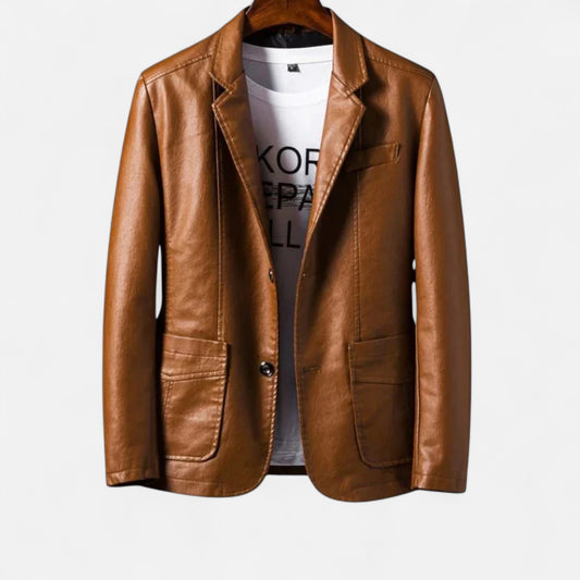 Roselains | Men’s Heritage Leather Jacket