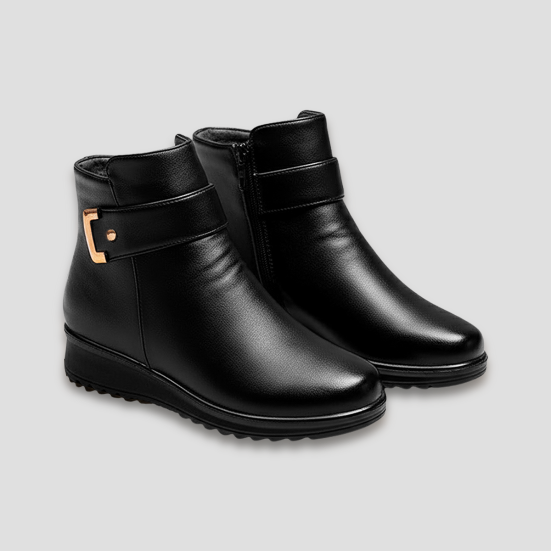 Wendy | Fur-Lined Leather Boots