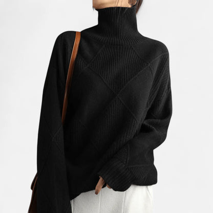 Roselains | Women’s Premium Turtleneck Sweater