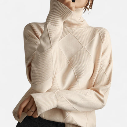 Roselains | Women’s Premium Turtleneck Sweater