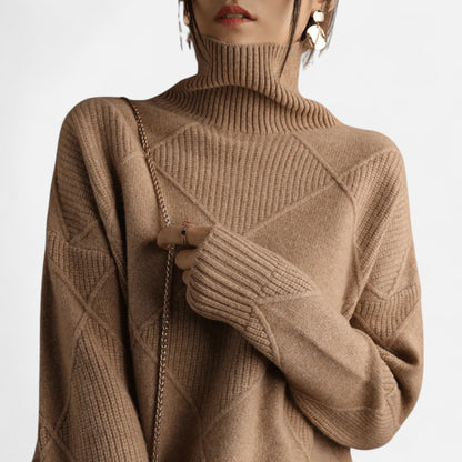 Roselains | Women’s Premium Turtleneck Sweater