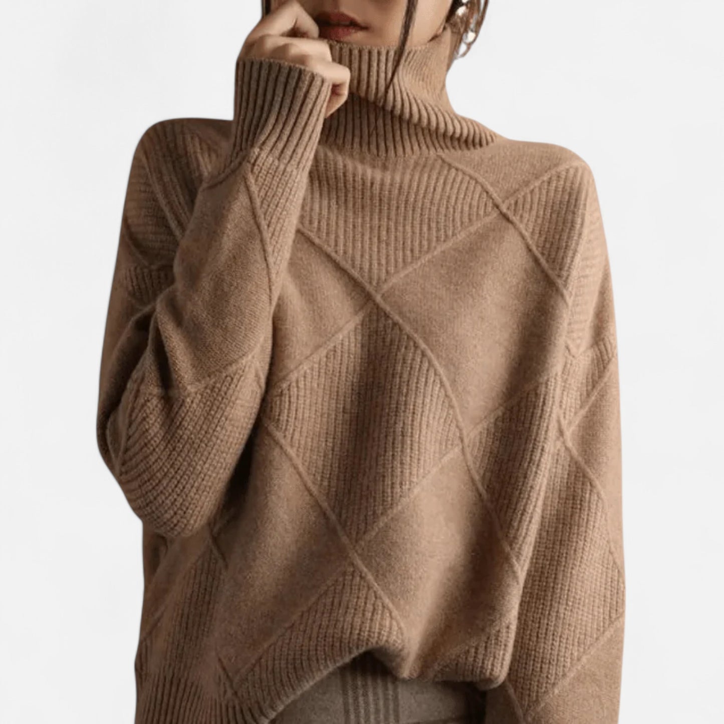 Roselains | Women’s Premium Turtleneck Sweater