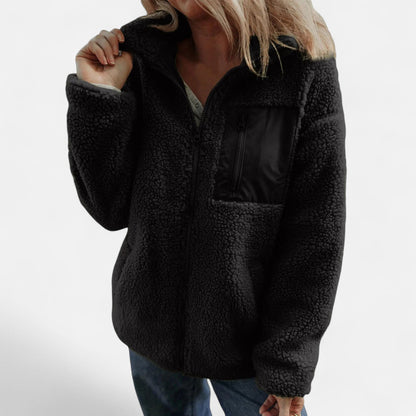 Roselains | Women’s Heritage Fleece Teddy Coat Dresson