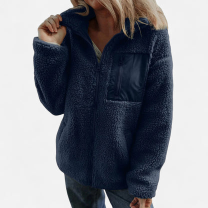 Roselains | Women’s Heritage Fleece Teddy Coat Dresson