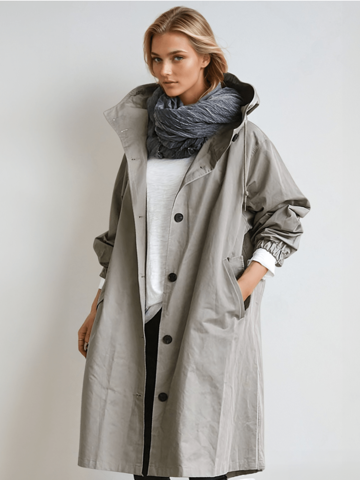 Elizabeth | Water-Repellent Trench Coat