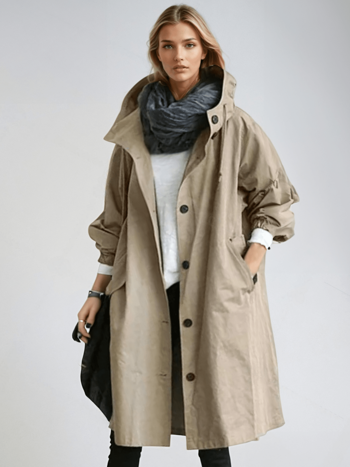 Elizabeth | Water-Repellent Trench Coat