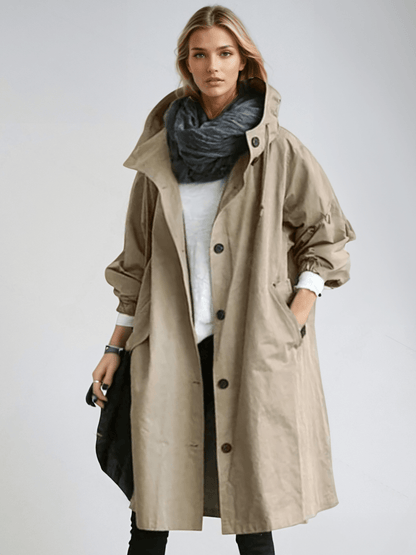 Elizabeth | Water-Repellent Trench Coat