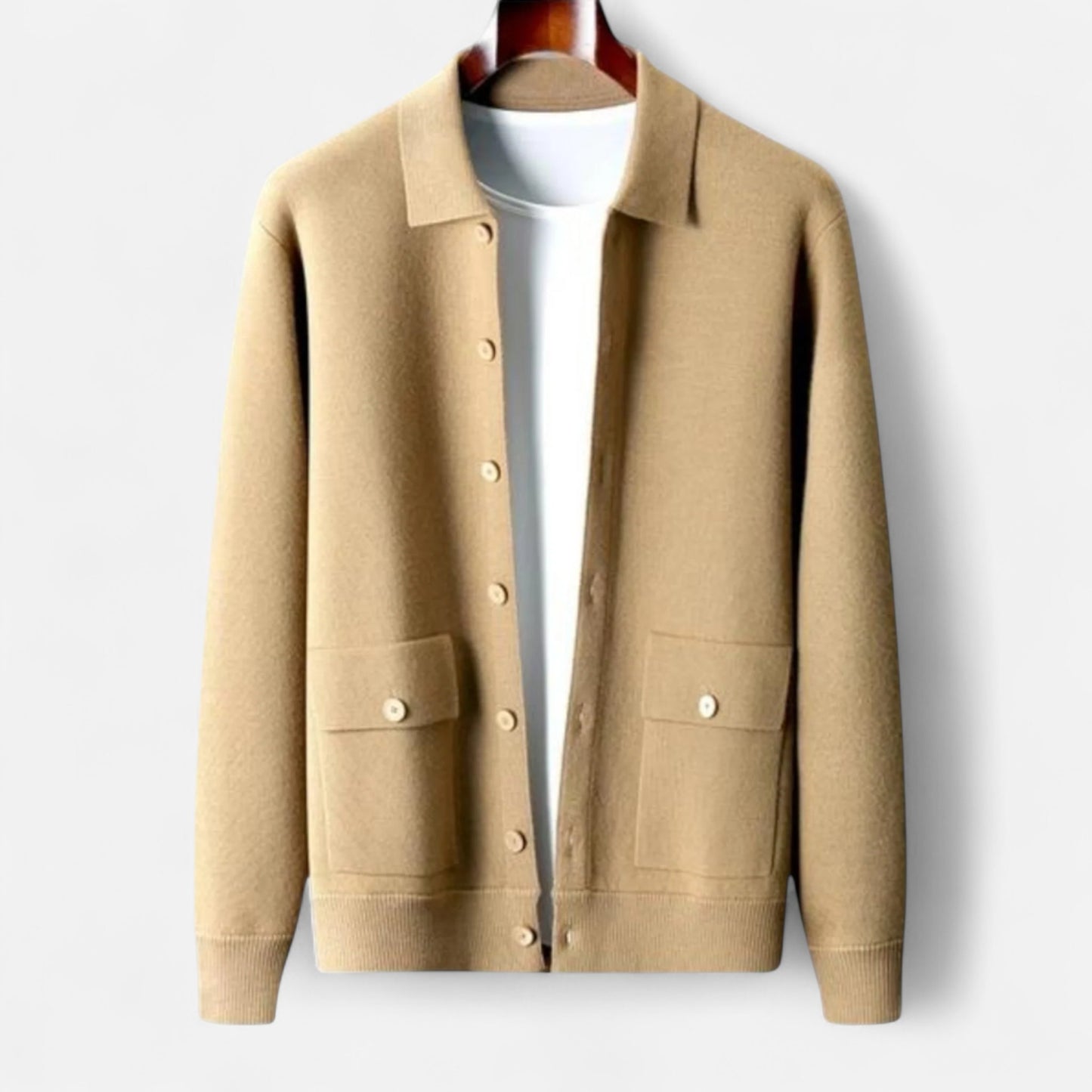 Roselains | Men’s Classic Cashmere Cardigan